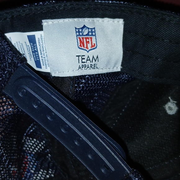 NFL Dallas Cowboys Gray +Navy Blue Hats with Adjustable Straps and Curved Brim - Picture 7 of 8